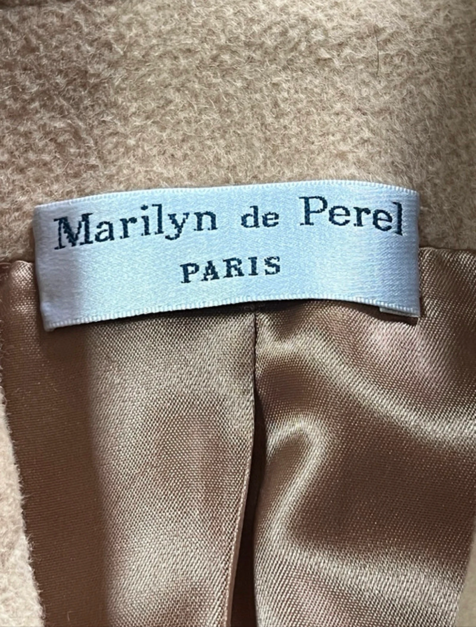 Marilyn de Perel long coat in angora cashmere wool – photo 14
